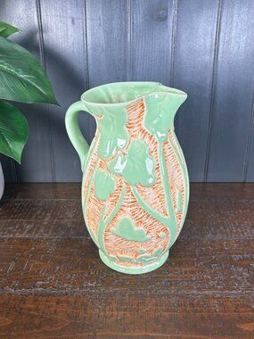 Vintage Beswick Trentham Ware Pottery Pitcher Vase Style 654